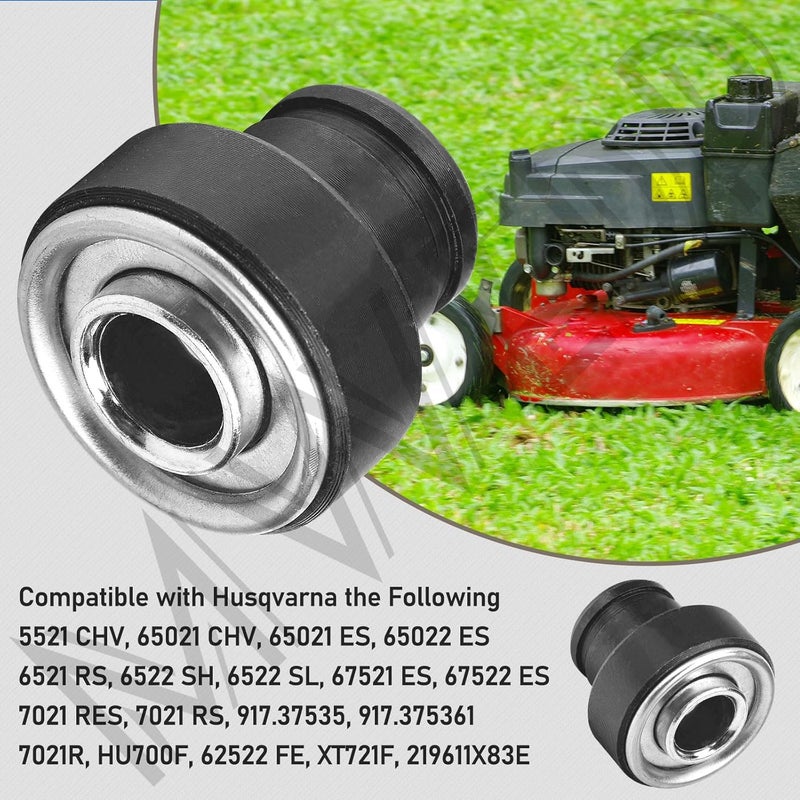 MWEDP 2 Pack 587070201 Wheel Bearing for Husqvarna Craftsman Poulan Lawn Mowers 917371600 917376583 917376470 917377041, Replaces 587070202 191019 191039 421836 532421836 - Image 5